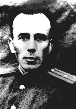 Подполковник Константин Андреевич Шестак в годы войны.
