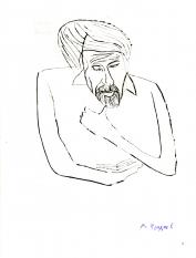 Валентин Курбатов (Рисунок А.Поздеева, Красноярск).